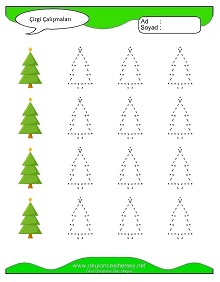 Çizgi Çalışma Sayfaları